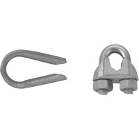 Wire Rope Clips with Thimble Set Rideout Tool & Machine Inc.