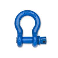 Farm Clevis Anchor Shackle, 1/4", Screw Pin, Coated TTB834 | Rideout Tool & Machine Inc.