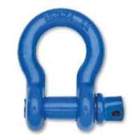 Farm Clevis Anchor Shackle, 1-1/8", Screw Pin, Coated TTB851 | Rideout Tool & Machine Inc.