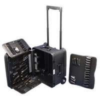 2-Wheel Service Tool Kit, 16-3/4" W x 13-1/2" D x 20" H, Black TTB863 | Rideout Tool & Machine Inc.