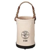Straight-Wall Bucket, 14" H, Canvas, Beige Rideout Tool & Machine Inc.