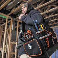 Fourretout Tradesman Pro, Nylon balistique, 40 pochettes, Noir/Orange Rideout Tool & Machine Inc.