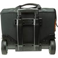 Sac &agrave; outils roulant Tradesman Pro, Polyester balistique, 24 pochettes, Noir/Orange Rideout Tool & Machine Inc.