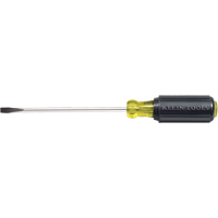 Tournevis d'&eacute;b&eacute;niste pointe plate, Tige de 1/4", Ronde, 10-11/32" lo, Prise en Coussin&eacute;e Rideout Tool & Machine Inc.