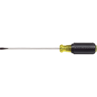 Tournevis d'&eacute;b&eacute;niste pointe plate, Tige de 3/16", Ronde, 9-3/4" lo, Prise en Coussin&eacute;e Rideout Tool & Machine Inc.