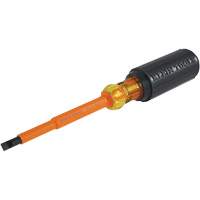 Insulated Heavy Duty, Slot Keystone Tip Screwdrivers Rideout Tool & Machine Inc.
