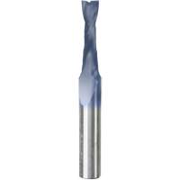 Up Spiral Router Bit, 1/4" Dia., 1" Carbide Height, 2-1/2" L, 1/4" Shank TW492 | Rideout Tool & Machine Inc.