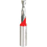 Up Spiral Router Bit, 5/16" Dia., 1" Carbide Height, 3" L, 1/2" Shank TW493 | Rideout Tool & Machine Inc.