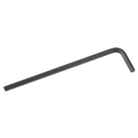 Long Arm Hex Key, Hex End, 4 mm x 4.09" L, L Shape Rideout Tool & Machine Inc.