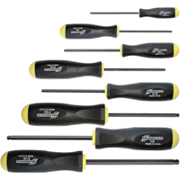 Ball Driver Screwdriver Sets - SAE, 8 Pcs. Rideout Tool & Machine Inc.