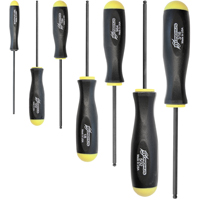 Ball Driver Screwdriver Sets - SAE, 7 Pcs. Rideout Tool & Machine Inc.