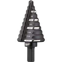 #5 Step Drill Bit, 1/4" - 1-3/8" , 1/8" Increments, High Speed Steel Rideout Tool & Machine Inc.