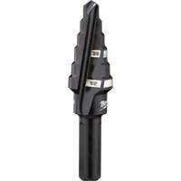 #6 Step Drill Bit, 3/8" - 1/2" , 1/16" Increments, High Speed Steel Rideout Tool & Machine Inc.