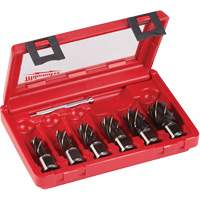 Annular Cutter Drill Bit Set, 6 Pieces, High Speed Steel Rideout Tool & Machine Inc.