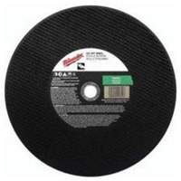 General Purpose Cut-Off Wheels, 14" x 1/8", 20 mm Arbor, Type 1, Aluminum Oxide, 5400 RPM Rideout Tool & Machine Inc.