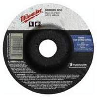 Grinding Wheel, 4-1/2" x 1/4", 7/8" Arbor, Aluminum Oxide, Type 27 Rideout Tool & Machine Inc.
