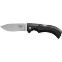 Gator Drop Point Folding Knife, 3-3/4" Blade, Stainless Steel Blade, Plastic Handle TYK543 | Rideout Tool & Machine Inc.