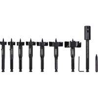Self-Feed Wood Drill Bit Kit, 8 Pieces, High Carbon Steel Rideout Tool & Machine Inc.
