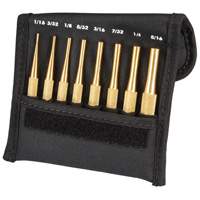 Brass Drive Pin Punch Set, 8 Pieces Rideout Tool & Machine Inc.