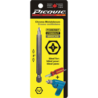 Powerbit, Phillips, #1 Tip, 1/4" Drive Size, 3" Length Rideout Tool & Machine Inc.