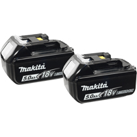 Batteries, Lithium-Ion, 18 V, 5.0 A Rideout Tool & Machine Inc.