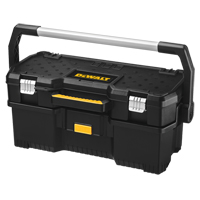 Tote with Power Tool Case, 12-13/16" W x 24 D x 11-3/16" H, Black TYP063 | Rideout Tool & Machine Inc.