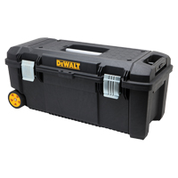 Tool Box on Wheels, 12-1/2" W x 28-1/2" D x 12" H, Black TYP065 | Rideout Tool & Machine Inc.
