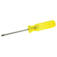 Tournevis &agrave; fente, 3/16", 8-1/4" lo, Prise Plastique Rideout Tool & Machine Inc.