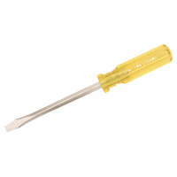 Tournevis fendu, 1/4", 6-3/4" lo, Prise Plastique Rideout Tool & Machine Inc.