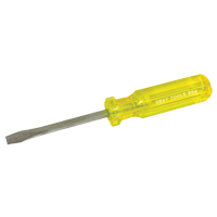 Tournevis fendu, 1/4", 8-1/4" lo, Prise Plastique Rideout Tool & Machine Inc.