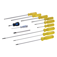Slotted Screwdriver Set, 9 Pcs. Rideout Tool & Machine Inc.