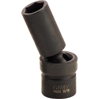 Douille &agrave; joint universel, Chocs, 3/8", Prise 1/2", 6 pans Rideout Tool & Machine Inc.