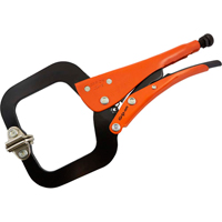Locking Pliers, 11-3/4" Length, C-Clamp TYR748 | Rideout Tool & Machine Inc.