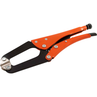 Locking Pliers, 9-1/4" Length, C-Clamp TYR751 | Rideout Tool & Machine Inc.