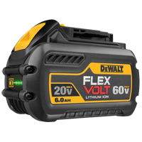 Bloc-piles FlexVolt, Lithium-ion, 60 V, 6 A Rideout Tool & Machine Inc.