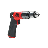 Pneumatic Pistol Drill CP9790C, 6.9 CFM, 1/4" NPT, 98.5 dBA, 3/8" Chuck, Keyed TYY301 | Rideout Tool & Machine Inc.