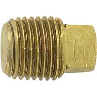 Pipe Plugs (Square Head), 1/8" Dia., Brass Rideout Tool & Machine Inc.