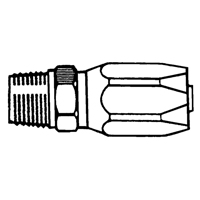 Fittings - Reusable Hose Fittings, 1/2" Dia., Brass Rideout Tool & Machine Inc.