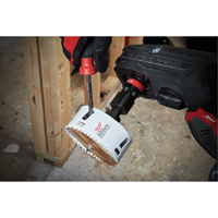 Carbide Hole Saw, 4", 1-31/50" Depth of Cut, Carbide Rideout Tool & Machine Inc.