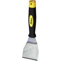 Bent Chisel Scraper, Carbon Steel Blade, 6" Wide, Plastic Handle UAD787 | Rideout Tool & Machine Inc.