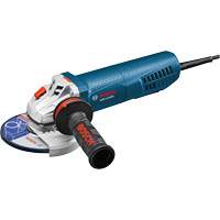 High-Performance Angle Grinder with Paddle Switch, 6", 120 V, 13 A, 9300 RPM UAF203 | Rideout Tool & Machine Inc.