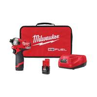 M12 Fuel Surge Hex Hydraulic Driver Kit, 1/4", 450 in-lbs Max. Torque, 12 V, Lithium-Ion Rideout Tool & Machine Inc.