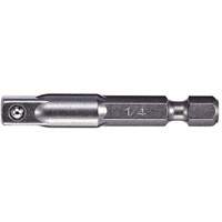 Adaptateur et rallonge, 1/4" Prise, Dimension m&acirc;le 1/4", Clavette, 4" lo Rideout Tool & Machine Inc.