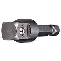 Adaptateur et rallonge, 1/4" Prise, Dimension m&acirc;le 3/8", Clavette, 6" lo Rideout Tool & Machine Inc.
