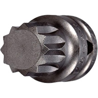 Embout &agrave; ins&eacute;rer, Triple carr&eacute;, 5 x 3/4" lo, Prise 1/4" Rideout Tool & Machine Inc.