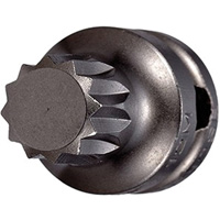 Embout &agrave; ins&eacute;rer, Triple carr&eacute;, 5 x 1" lo, Prise 3/8" Rideout Tool & Machine Inc.