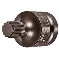 Embout &agrave; ins&eacute;rer, Triple carr&eacute;, 6 x 1-1/2" lo, Prise 1/2" Rideout Tool & Machine Inc.