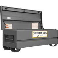 Jobsite Storage Box, 60" x 24" x 22-3/4", Steel, Grey UAI846 | Rideout Tool & Machine Inc.