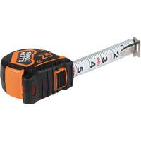 Magnetic Double-Hook Tape Measure, 25', Imperial Graduations Rideout Tool & Machine Inc.