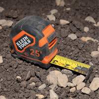 Magnetic Double-Hook Tape Measure, 25', Imperial Graduations Rideout Tool & Machine Inc.